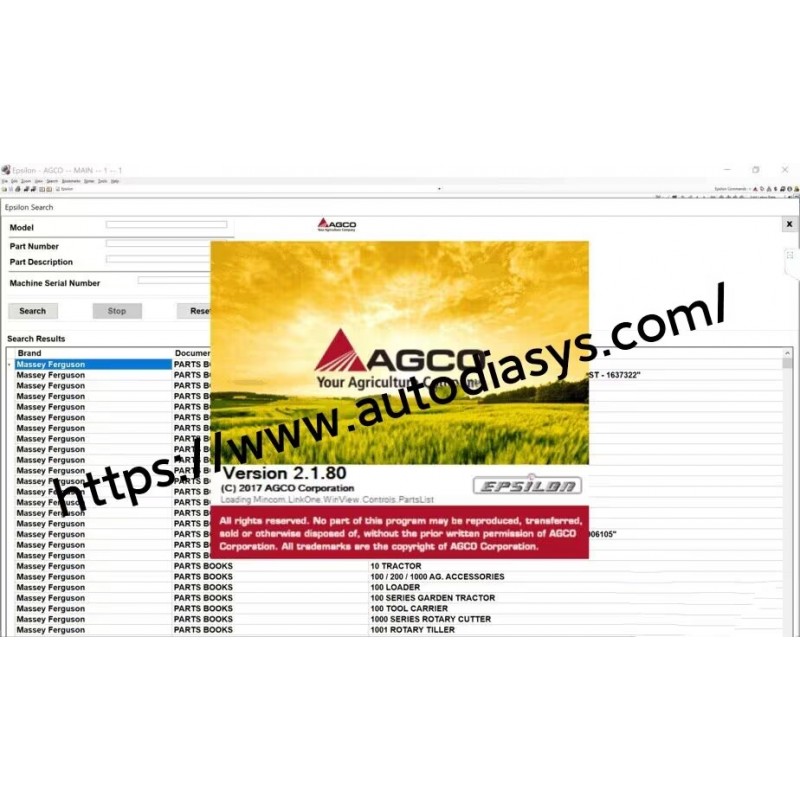 Agco Agricultural [03.2021] All Database Europe UK 