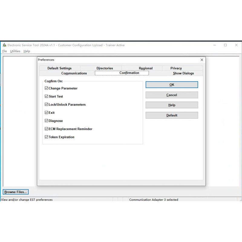 Perkins EST 2024A Diagnostic Software with built in Factory Passwords Generator 