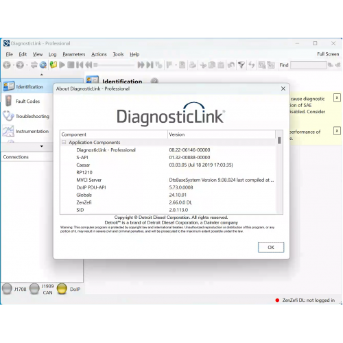 2025.07 DDDL 8.22 Detroit Diesel Diagnostic Link 8.22 Professional Level10 + Troubleshooting