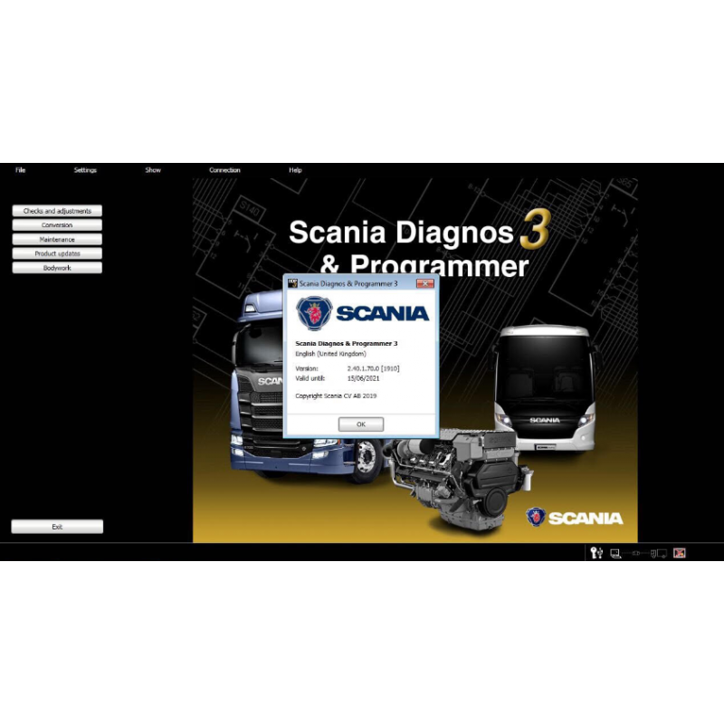 V2.53.5 Scania VCI-3 VCI3 Scanner Wifi Diagnostic Tool For Scania Truck Best Quality 