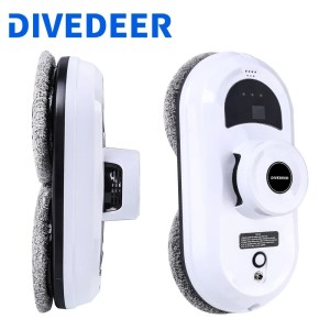 DIVEDEER Window cleaning robot household intelligent vacuum remote control anti fall electric window washer glass cleaner 