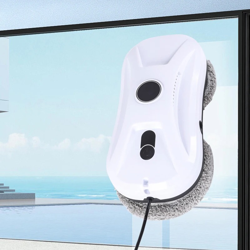 DIVEDEER Smart Window Cleaner Two-Way Dual Spray Nozzle New Window Cleaner Automatic Dual Spray Nozzle Mini Machine 