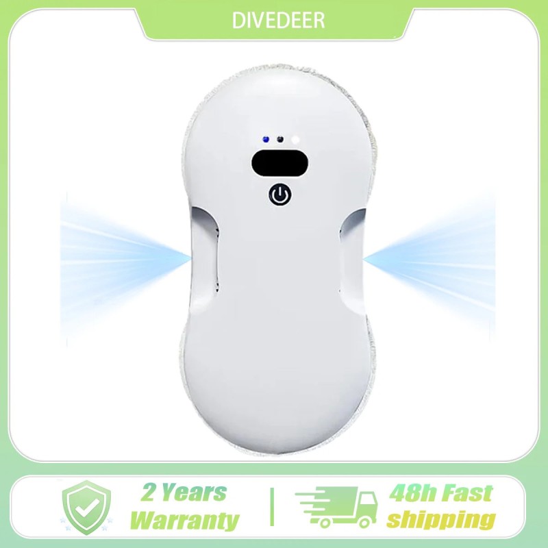 Two-way spray window cleaner machine man automatic electric large suction household high-rise glass window cleaner machine man