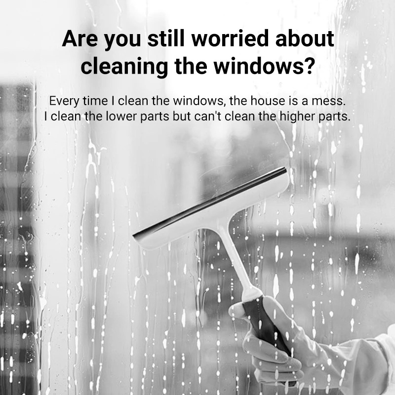 DIVEDEER Intelligent glass wiping robot does not spray water / automatic water spray robot home electric glass cleaning machine 