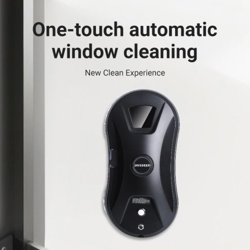 DIVEDEER Intelligent glass wiping robot does not spray water / automatic water spray robot home electric glass cleaning machine