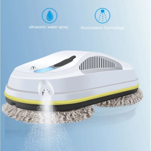  DIVEDEER Automatic Window Cleaning Robot for Home Use Brushless Motor Glass Cleaning Spray Robot