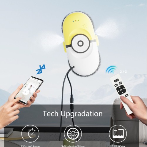 DIVEDEER high-speed window cleaning robot, fully automatic glass cleaning, household electric glass cleaning tool