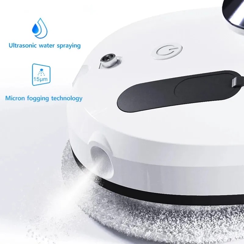 DIVEDEER Smart Window Cleaning Robot with Spray Function Electric Glass Window Cleaner Home Use Remote Control Model 