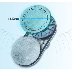 DIVEDEER Window Cleaning Robot Fully Automatic Water Spray Intelligent Household Electric High Floor Cleaning External Window Artifact Glass Cleaning Robot 