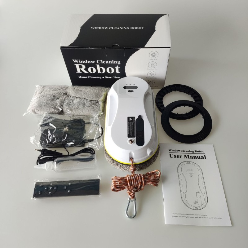 DIVEDEER Window Cleaning Robot Clean Robot Fully Automatic Electric External Window Glass Wiper 