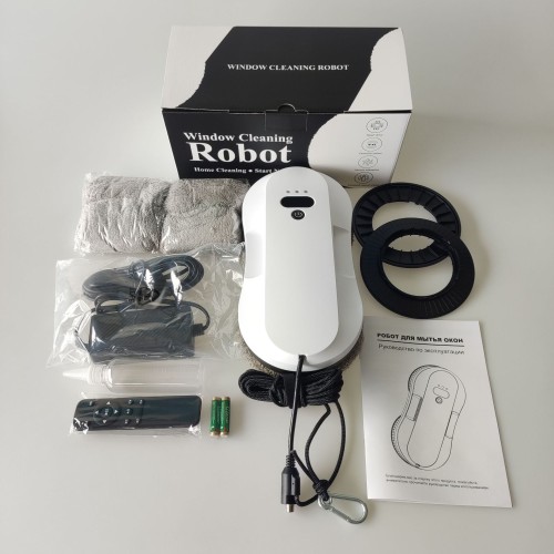 DIVEDEER Fully Automatic Electric Window Wiper Intelligent Spray Cleaning Glass Cleaning Robot