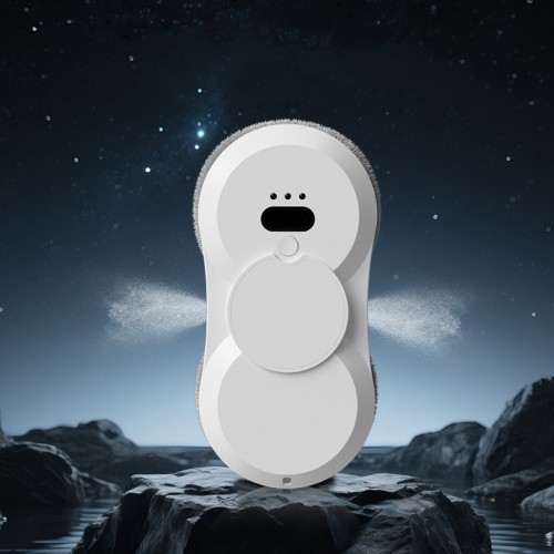 DIVEDEER Window Cleaning Robot High rise Window Cleaning Remote Control Intelligent Fully Automatic Water Spray Glass Cleaning Robot