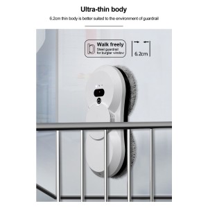 DIVEDEER Window Cleaning Robot High rise Window Cleaning Remote Control Intelligent Fully Automatic Water Spray Glass Cleaning Robot 