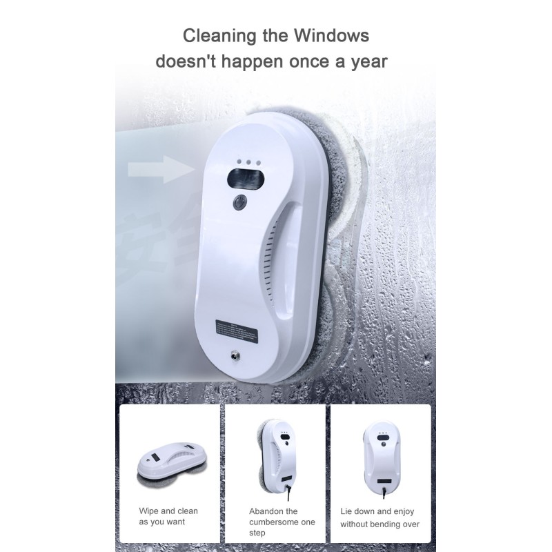 DIVEDEER Clean Robot Fully Automatic Electric Cleaning High rise Household Glass Cleaning Robot 