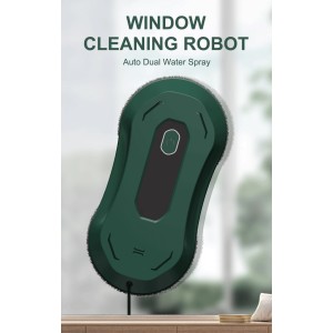 DIVEDEER Window Cleaning Robot Home Cleaning Automatic Bidirectional Water Spray Intelligent Remote Control Cleaning Robot Glass Cleaning Robot 