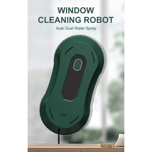 DIVEDEER Window Cleaning Robot Home Cleaning Automatic Bidirectional Water Spray Intelligent Remote Control Cleaning Robot Glass Cleaning Robot