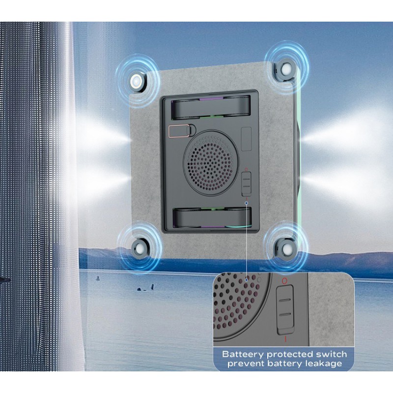 DIVEDEER Glass Cleaning Robot Clean Robot Automatic Intelligent Cleaning Glass Cleaning Robot 