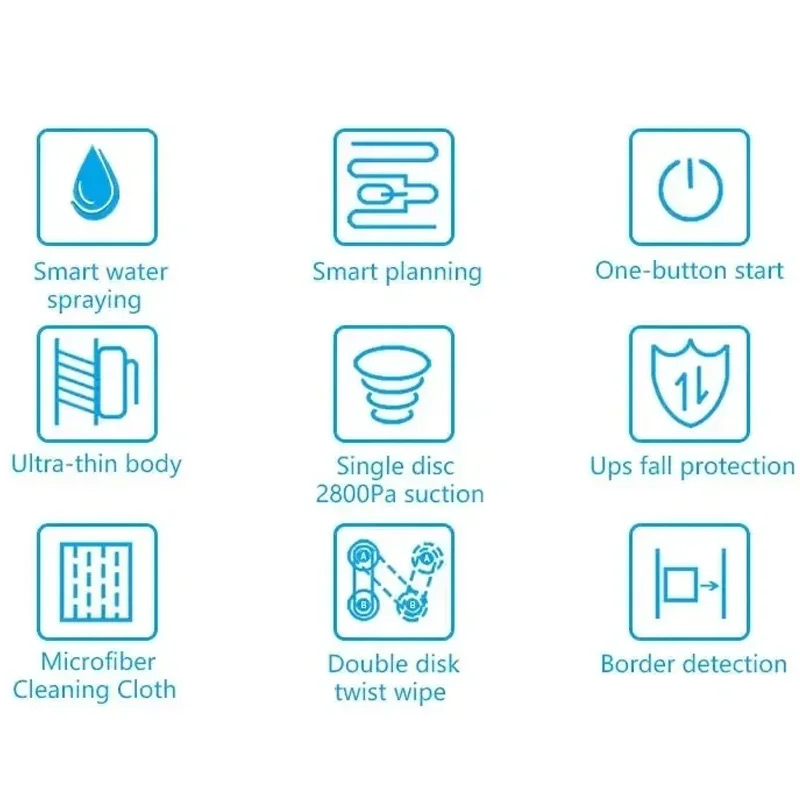  DIVEDEER Automatic Water Jet Window Cleaner Large Suction Glass Cleaning Robot Remote Control Large Suction Glass Cleaning Robot 