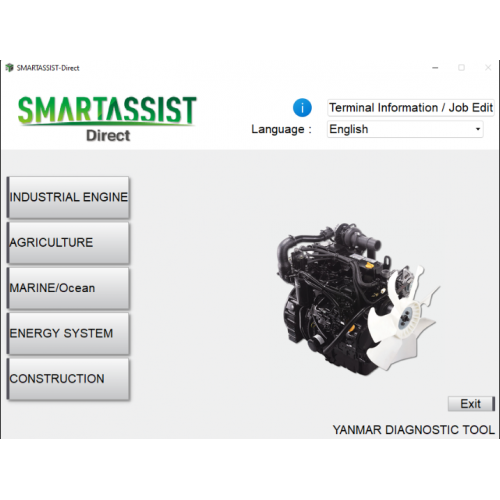 Yanmar SmartAssist-Direct v2.44 Diagnostic Tool – with Kg
