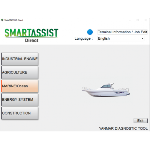 Yanmar SmartAssist-Direct v2.44 Diagnostic Tool – with Kg