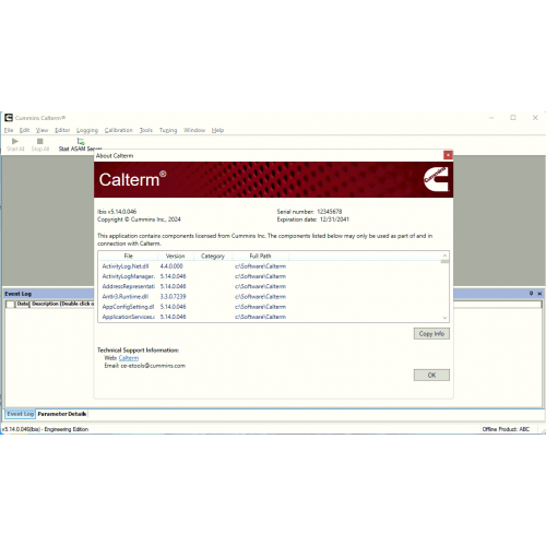 Cummins Calterm 5.14 2024 Remote Installation