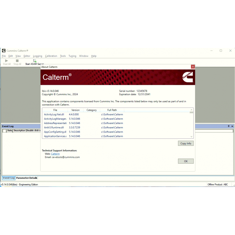 Cummins Calterm 5.14 2024 Remote Installation