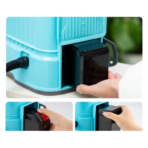 DIVEDEER agricultural pesticide mixing water level line display spray 16L20L backpack disinfection electric spray