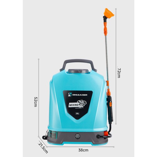 DIVEDEER backpack new agricultural pesticide mixing spray disinfection and epidemic prevention spray 20L backpack electric sprayer