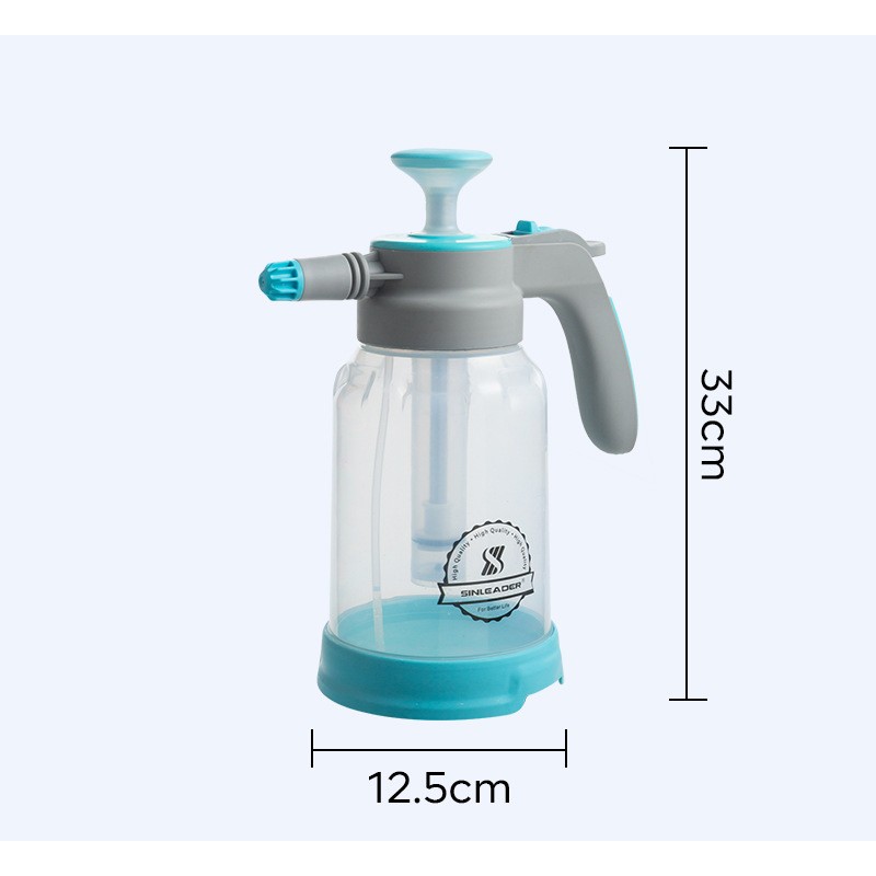 DIVEDEER hand-held car wash foam sprayer car dual-use spraying gardening air pressure spray 1.5L foam pot 