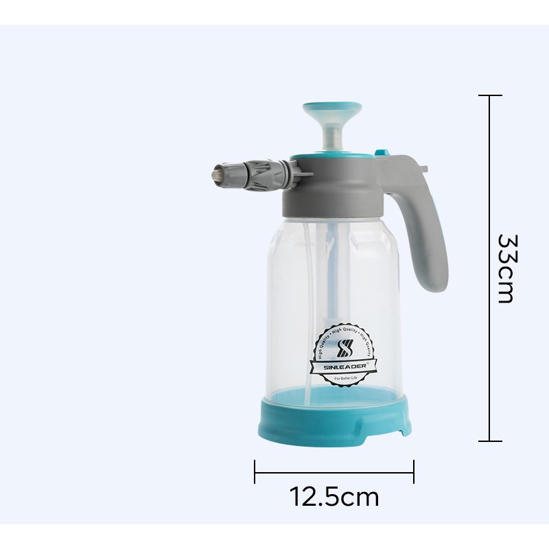 DIVEDEER hand-held car wash foam sprayer car dual-use spraying gardening air pressure spray 1.5L foam pot 