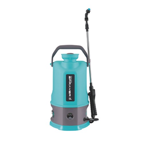 DIVEDEER 5L/8L/10L household electric watering can for watering flowers, direct watering, atomization adjustable, water spray can for disinfection, diagonal span