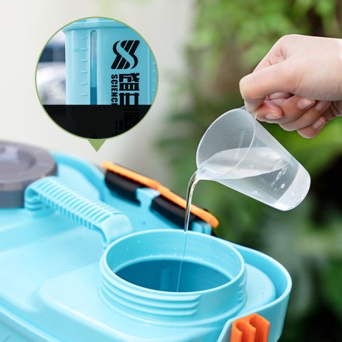 DIVEDEER 12L agricultural pesticide water level display spray backpack disinfection gardening pesticide sprayer