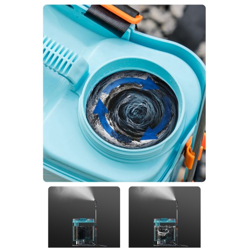 DIVEDEER 12L agricultural pesticide water level display spray backpack disinfection gardening pesticide sprayer