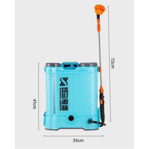 DIVEDEER 12L agricultural pesticide water level display spray backpack disinfection gardening pesticide sprayer