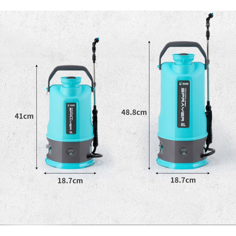 DIVEDEER 5L electric pesticide sprayer High pressure new agricultural forestry orchard high-power spray pesticide sprayer 