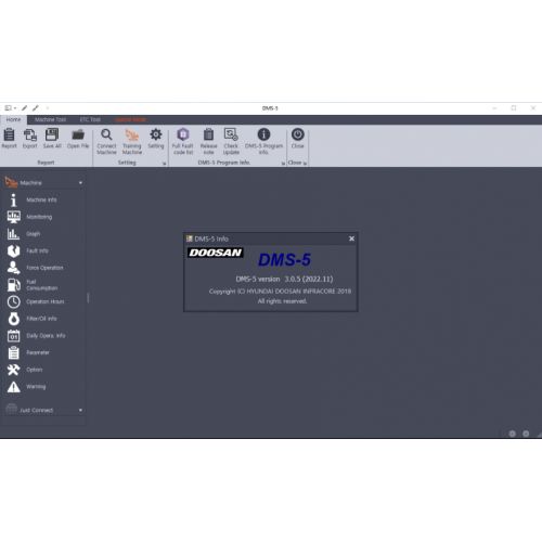 DEVELON (Doosan) DMS-5 Version 3.2 [2025.03] Diagnostic Software