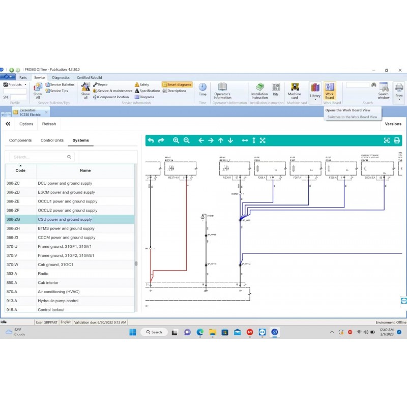 2025.03 Volvo PROSIS Parts Catalog & Repair Manual for Volvo Construction 