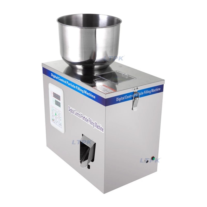 DIVEDEER 25G Intelligent Tea Filling Machine Granular Powder Tea Small Quantitative Weighing Metering for Grains Cereals Rice 