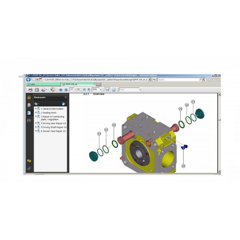 Liebherr Lidos Offline Service Documentation Updated 03.2022 