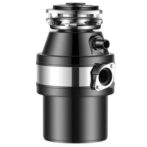 DIVEDEER Kitchen Garbage Disposal Stainless Steel Food Crusher Waste Disposer for Residue Processor Air Switch Easy Install