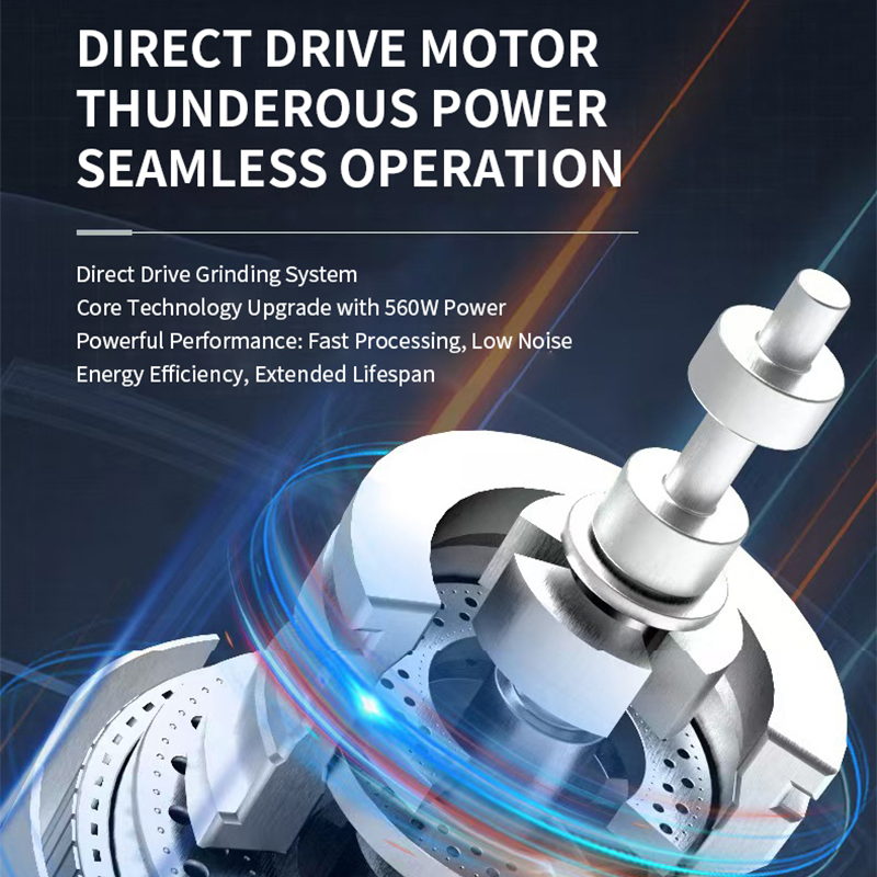 DIVEDEER High-Power Garbage Disposer 220V Household Food Processor Kitchen Waste Grinder Efficient Bone Crushing 