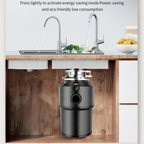 DIVEDEER High-Power Garbage Disposer 220V Household Food Processor Kitchen Waste Grinder Efficient Bone Crushing