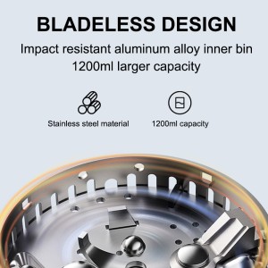 DIVEDEER 560W Silent Kitchen Food Waste Disposer 7-Stage Grinding under Sink Food Shredder for Household Kitchen Waste 