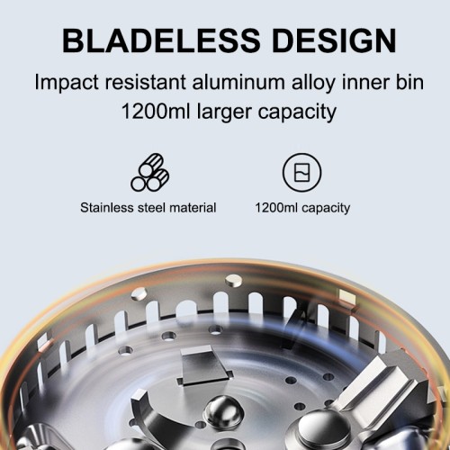 DIVEDEER 560W Silent Kitchen Food Waste Disposer 7-Stage Grinding under Sink Food Shredder for Household Kitchen Waste