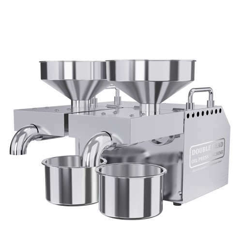 DIVEDEER B02 Fully Automatic Multifunctional Home Oil Press Stainless Steel Construction Suitable for pressing peanut oil