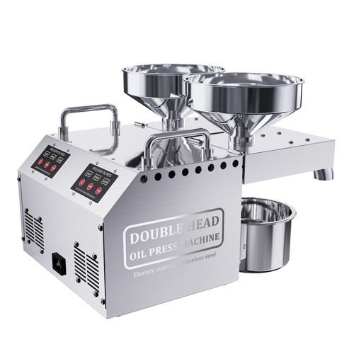 DIVEDEER B02 Fully Automatic Multifunctional Home Oil Press Stainless Steel Construction Suitable for pressing peanut oil