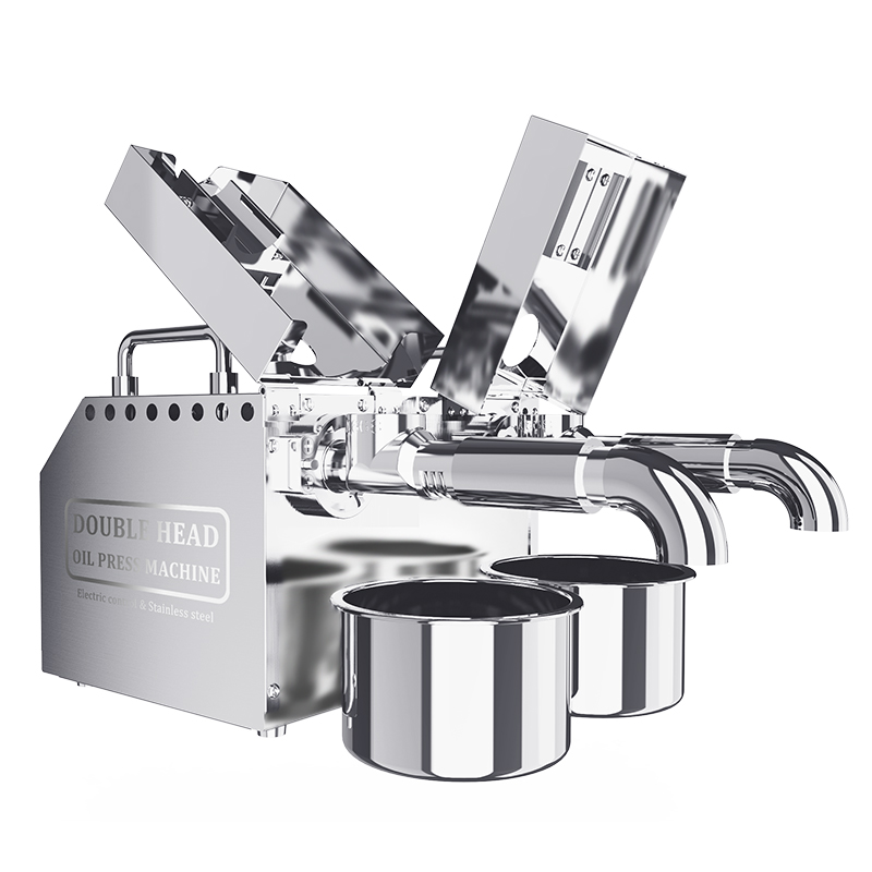 DIVEDEER B02 Fully Automatic Multifunctional Home Oil Press Stainless Steel Construction Suitable for pressing peanut oil 