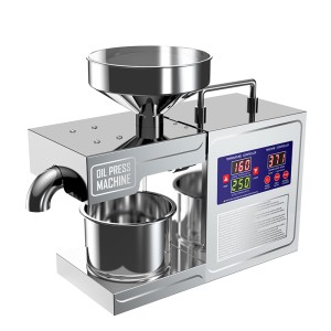 DIVEDEER B03S Fully Automatic Multifunctional Home Oil Press Stainless Steel Construction Suitable for pressing peanut oil 