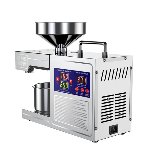 DIVEDEER B03S Fully Automatic Multifunctional Home Oil Press Stainless Steel Construction Suitable for pressing peanut oil