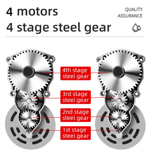 DIVEDEER B04 Large Multi-functional Oil Press Commercial High-power Can Simultaneously Cold Hot Pressing Four Types of Materials